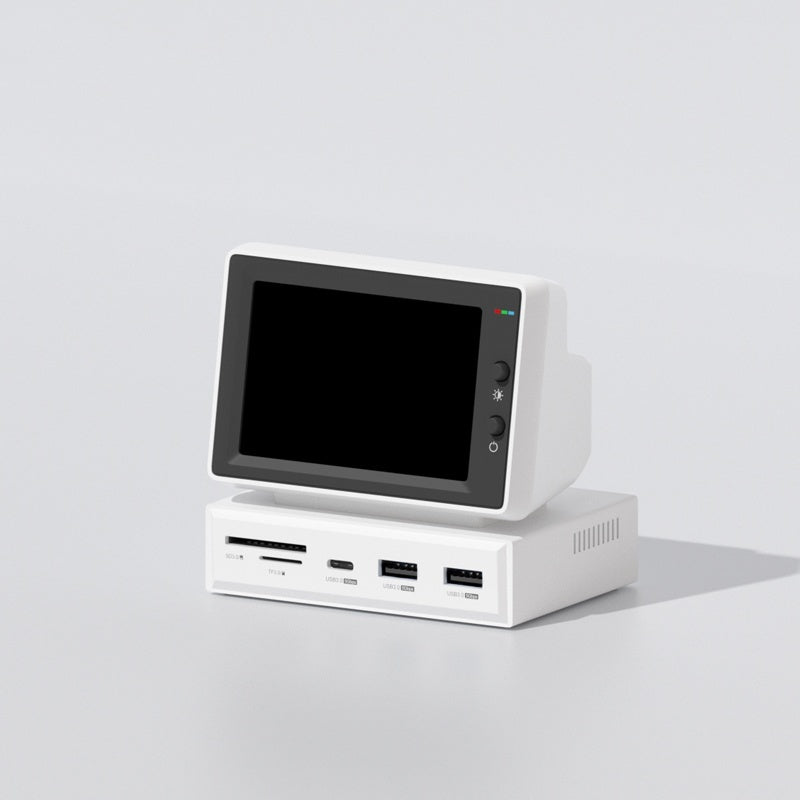 Retro Compact Secondary Screen Dockstation